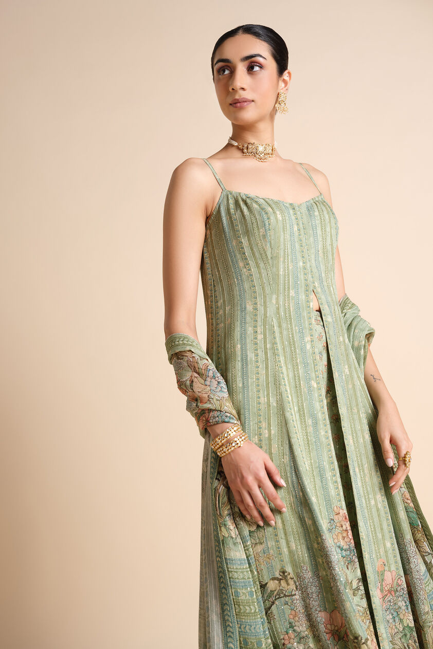 Bruna Suit Set - Sage, Sage, image 4
